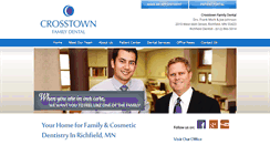 Desktop Screenshot of crosstownfamilydental.com