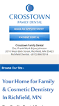 Mobile Screenshot of crosstownfamilydental.com